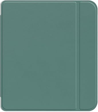 Case for Kobo Libra Color 7 2024, Ultra Clear Flexible Soft TPU Back Cover with Auto Wake/Sleep for Kobo Libra Color, Dark Green