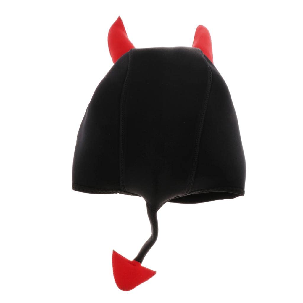 Qianly Neoprenhaube für Erwachsene 3mm Zum Tauchen Und Schnorcheln