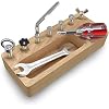 Panda Brothers Montessori Screw Driver Board for Kids – Basic Skills Educational Sensory Toy, Learning Wooden Montessori…