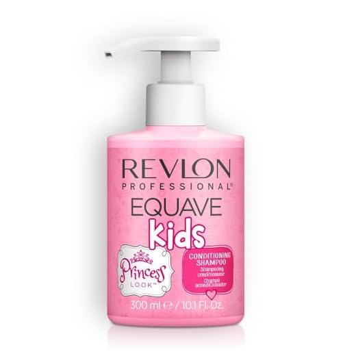 Revlon Professional Equave Kids Champú Acondicionador sin Sulfatos, Desenredante Pelo, Princess Look, 300 ml