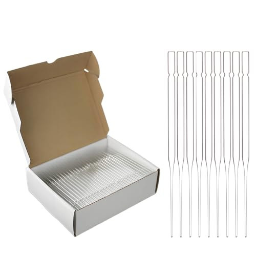 Pasteur Glass Pipette Disposable Borosilicate (250-Pack)