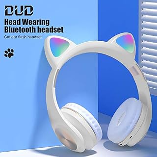 Casque de jeu sans fil Bluetooth 5.0 avec lumière LED pliable pour jeux musicaux et audio – Image 4