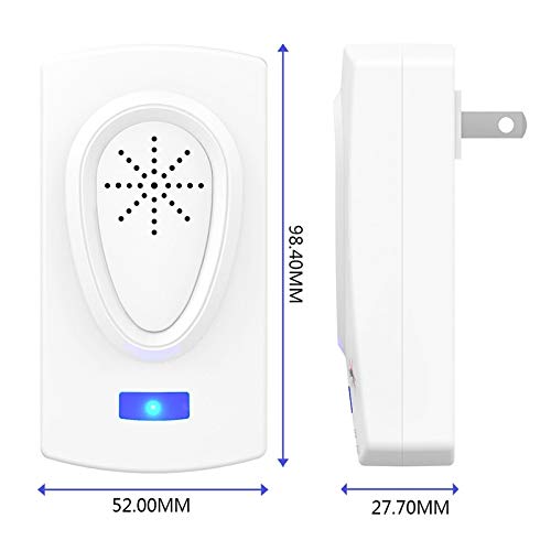 RajoNN Mosquito Killer Ultrasónico Ratón Cucaracha Dispositivo Repelente Insectos Ratas Arañas Mosquito Killer Lámpara Control De Plagas Hogar Rechazador De Plagas