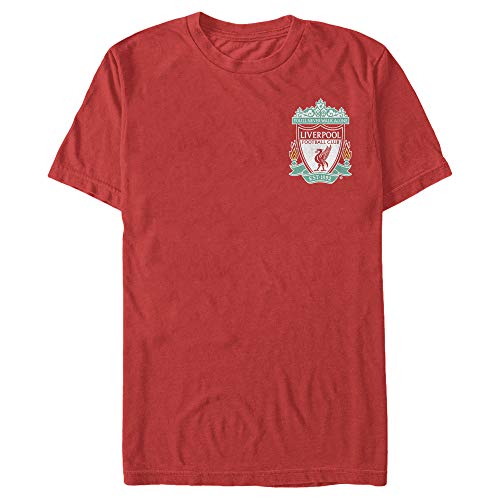 Fifth Sun Men s Liverpool FC Full Color Logo T-Shirt, Red, Medium