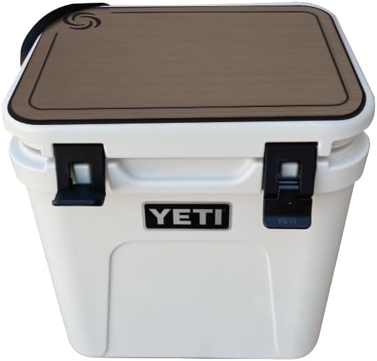 Roadie 24 Cooler Lid Tops - EVA Foam YETI Chest Cooler Peel and Stick Comfort Pad - Hard Side Camping, Boating, Tail Gate, Ice Box Top Cushion