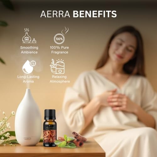 Image of Aerra Sandalwood (Chandan) Fragrance Oil (15ml) for Puja, Diffuser, Candles | Long-Lasting Temple Aroma Oil for Weddings