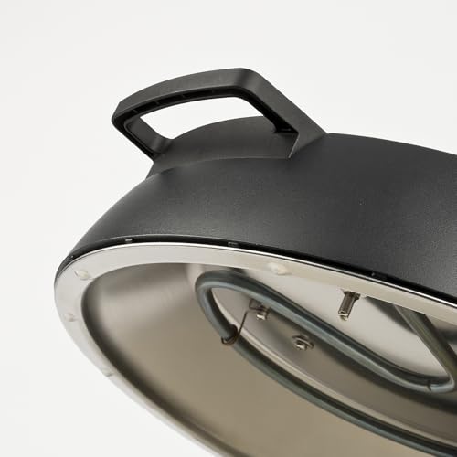 G3 Ferrari G10199 Pizzaofen Pummarola, bis zu 420 °C, 1200W, 2 feuerfeste Steinplatten, Kühle Außenwände, Edelstahl-Palette, Rezeptbuch inklusive, Temperaturanzeige, Gedämpfter Verschluss