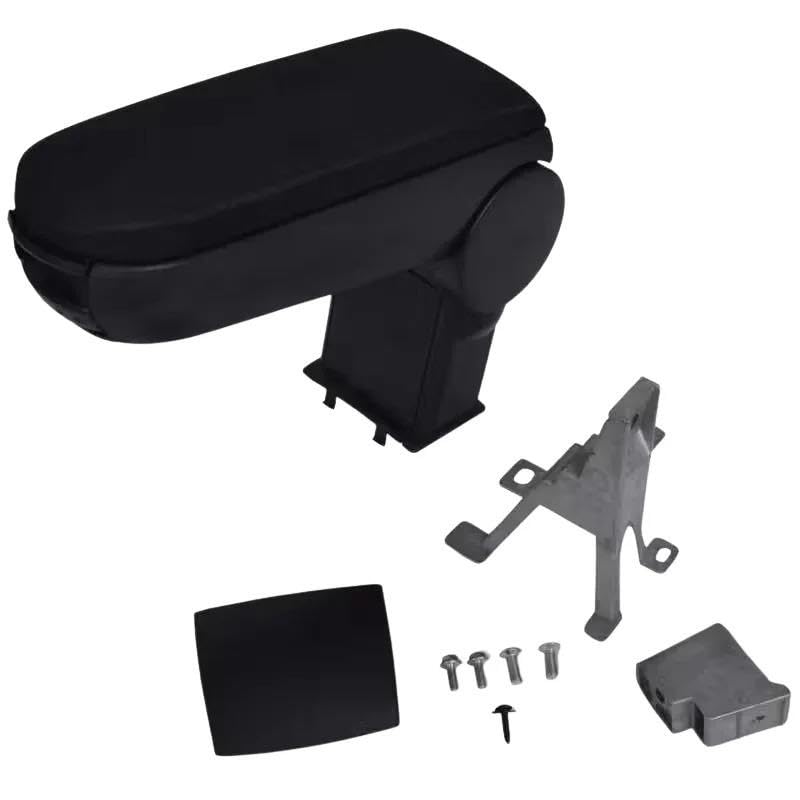 Para Polo Mk5 Organizador Caja Almacenamiento Central Reposabrazos Coche