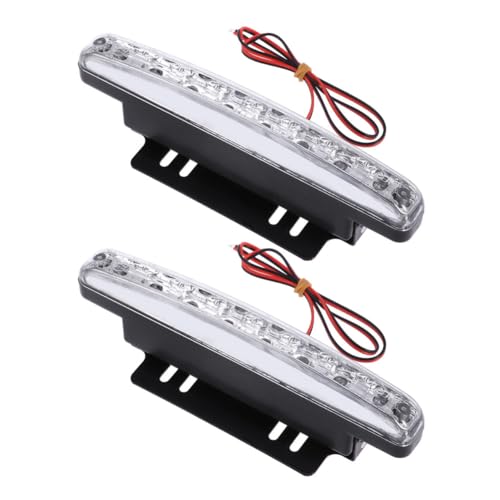 VICASKY 3Pcs Par De Luzes Diurnas LED Drl Luzes Diurnas Drl Luzes LED Lanterna Traseira Do Carro 8 L