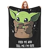 Cute Cartoon Throw Blanket Anime Throw Blanket Ultra Soft Flange Blanket Children and Adult Light Blankets Suitable for Office Sofa Beds and Birthday Travel Gifts（50inx60in