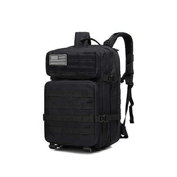Delgeo Mochila Táctica Militar, 45L Gran Capacidad Mochila Crossfit,  Plegable Impermeable Mochila Supervivencia… – Amizous