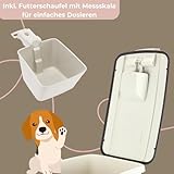 GarPet 2er Set Futtertonne Luftdicht mit Deckel Futtertonne Pferd Hund Hundefutter Aufbewahrung Hundefutter Box Trockenfutter Aufbewahrung Futterbox 54 L