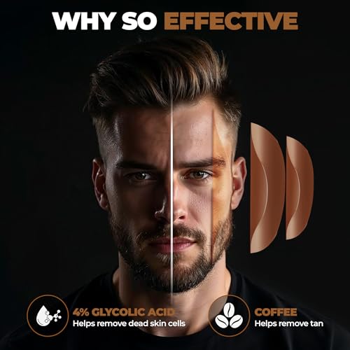 Image of Beardo De-Tan Soap for Men, 75g X 3 | Tan Removal and Caffeine Face & Body Soap | Detan With Coffee & 4% Glycolic Acid | For Body & Face | Refreshing Fragrance | For All Skin Types