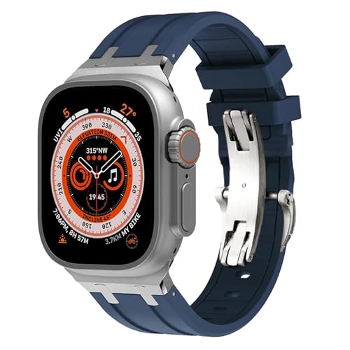 Bracelet en silicone Apple Watch finition premium durable