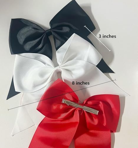 2 Packs Pinzas Jumbo de Pelo para Animadoras 8 Pulgadas miniatura 2