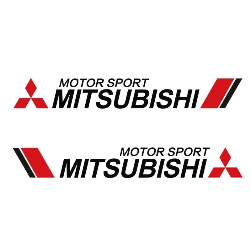 KENANS Pegatinas con Emblema para Mitsubishi Montero Sport, Calcomanías con el Logotipo Emblema Insignia Adhesivo Pegatina,Bla-CK