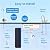 Cobectal Under Sink Reverse Osmosis System, 800GPD, Dual RO Membranes, 3:1 Pure to Drain, Tankless Reverse Osmosis System with Smart Faucet, Reduces PFAS TDS & Chlorine