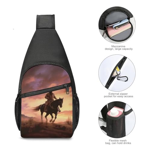 Morrales tipo Sling Bag para senderismo y uso casual miniatura 5