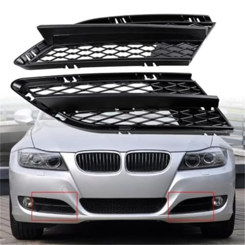 Rejilla de malla para parachoques de modelos E90 E91 LCI 2008-2012 set de luces 7