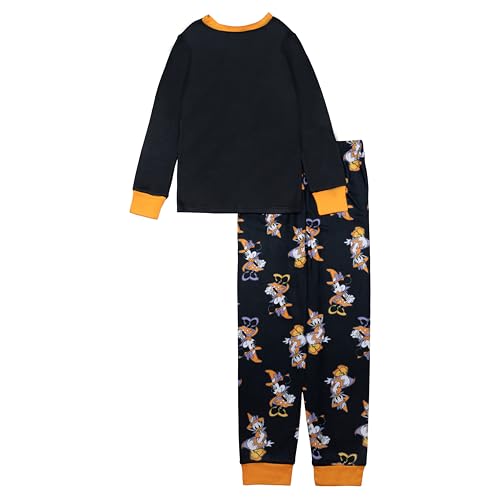 Disney Girls' 2-Piece Loose-fit Holiday Pajama Set, Soft & Cute for Kids4