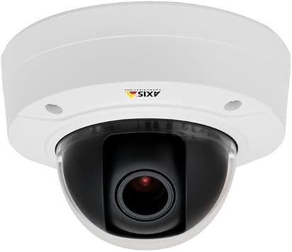 Axis 0614-001 P3215-V 2 Megapixel Network Camera, Monochrome White