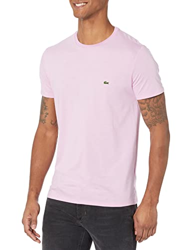 Image of Lacoste Men's Short Sleeve Pima Jersey Crew Neck Tee
