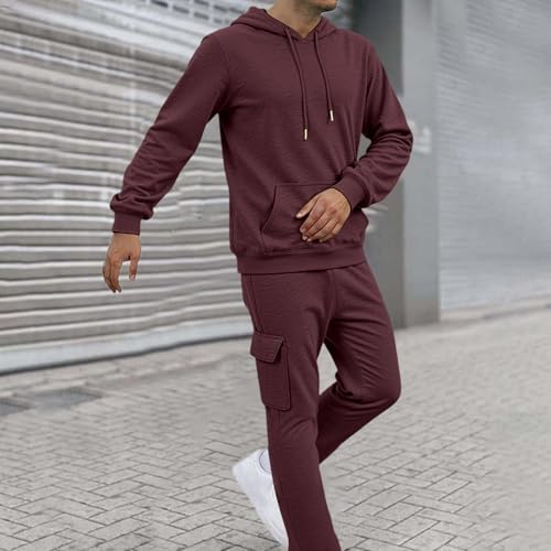 Men's Sweatsuits 2 Piece Outfits Casual Comfortable Sport Tracksuits - image 3