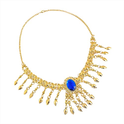 Bandeau danse du ventre et collier bijoux de tête ornements orientaux pour femmes