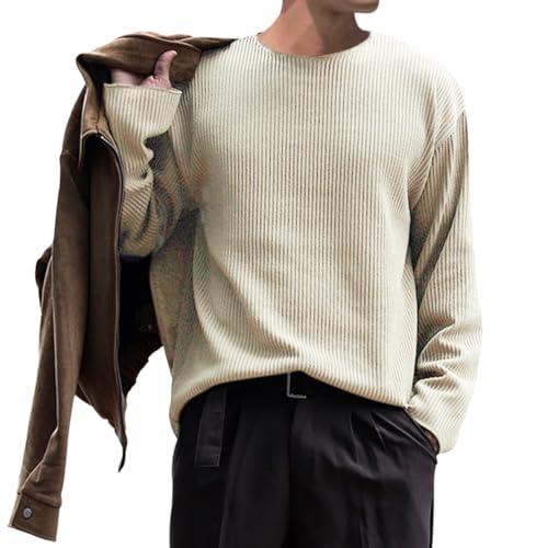 Pull homme hiver anti-froid en tricot slim fit élégant