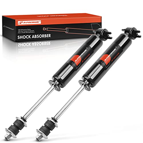 A-Premium Front Pair (2) Suspension Shock Strut Absorbers Compatible with Chevrolet Impala Caprice Dodge Dakota Durango Ford Crown Victoria GMC Safari Mercury, Replace# KG5458 344081