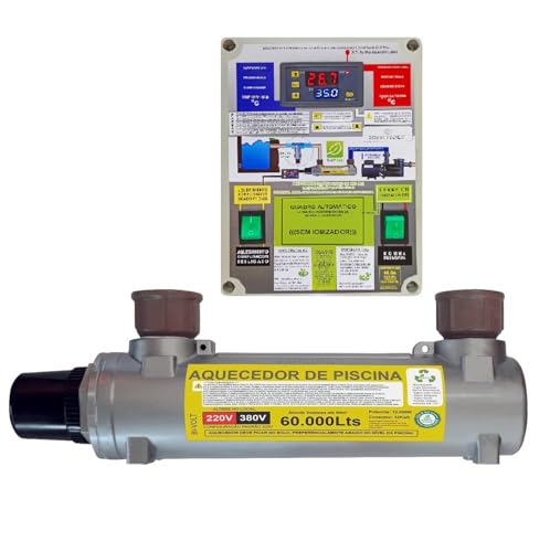 AQUECEDOR DE PISCINA ELÉTRICO PARA 60.000 LITROS