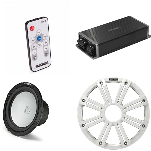 Kicker Marine KPX500.1 Amplificador y Subwoofer 10"