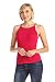 SLEEVELESS HIGH NECK WIDE RIB TANK