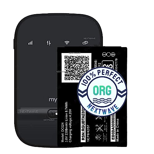 Image of NEXTWAVE Original DC024 /H12348 Router Battery Compatible for Airtel My WiFi AMF-311WW Wireless Data Card 4G Hotspot 2300mAh
