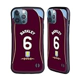 Head Case Designs Officially Licensed Aston Villa Football Club Ross Barkley 2025/26 Players Home Kit 2nd Group Hybrid Case Compatible with Apple iPhone 13 Pro Max