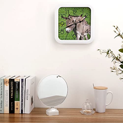 Pendule murale silencieuse pour concentration bureau calme