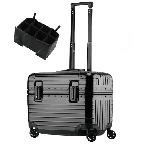 [XXPPJJ] �X�[�c�P�[�X �@���������� �I�[���A���~�}�O�l�V�E�������X�[�c�P�[�X �A���~ TSA���b�N���� �����Y �É��L���X�^�[ �o���p �ϋv�� �ϏՌ��� �����^�т₷�� �V���v�� ������� ���킢�� ���@�\ (�u���b�N+�C���i�[���C�i�[�Z�v�^�i��