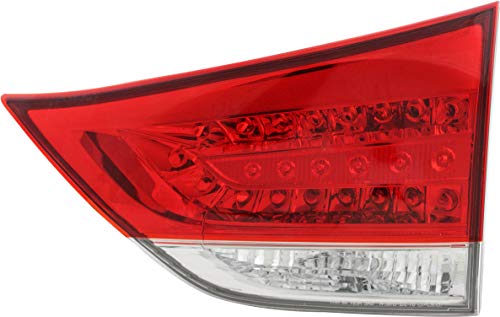 For Toyota Sienna Base Le Xle Limited Model Inner Back Up Reverse Tail Light 2011 Passenger Right Side Taillamp Assembly Replacement