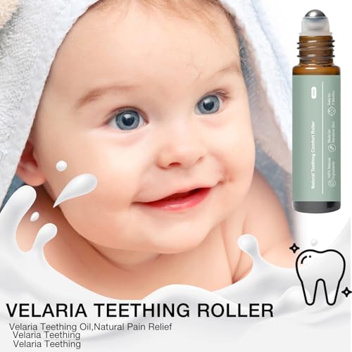3Pcs Teething Roller, Teething Relief Roller, Natural Gentle Relief Roller, Roller All Natural for Babies by Leixu - Used condition - Image 2