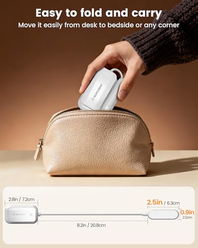 Glocusent 20 LED Reading Lights for Books in Bed, Eye Caring Reading Light - image 7