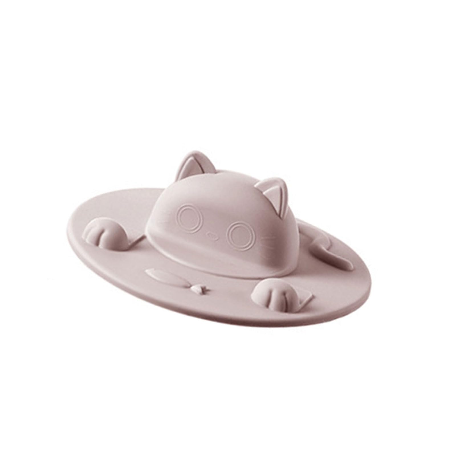 Buxuaaaa Adorable Silicone Coffee Cup Lid Leakproof Dishwasher Safe for Hot Beverages Kitchen Silicone Cup Lid