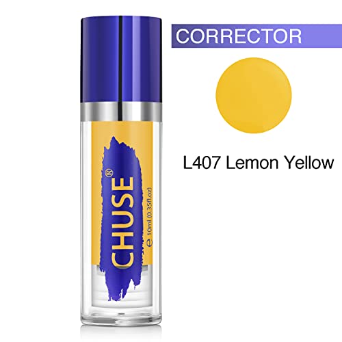 CHUSE PMU Mixing Corrector Pigments 0.35oz/10ml (L407 Lemon Yellow) - Image 2