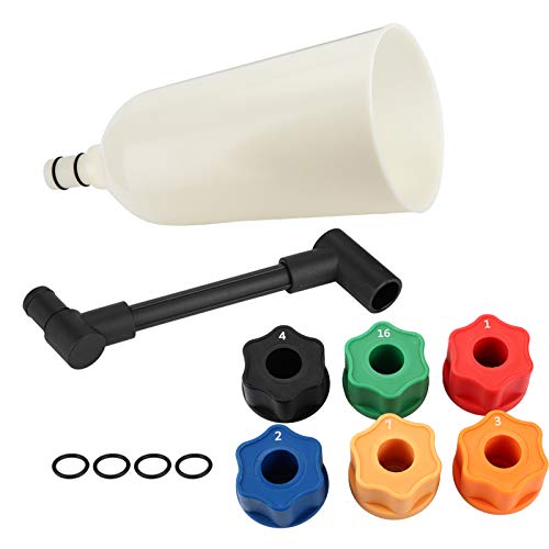 Fydun Set adattatore imbuto olio 8 pezzi