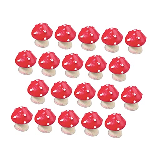 Ornements de champignons miniatures pour créer un paysage de micro-jardin sur votre bureau