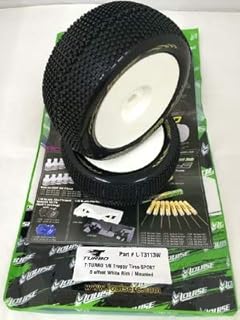 Hockus Accessories Louiserc 1/8 Truggy Pirate Yellow White Dish Zero Offset 2pcs Mounted #L-T3134SY L-T3134SW - (Color: L-T3113W)