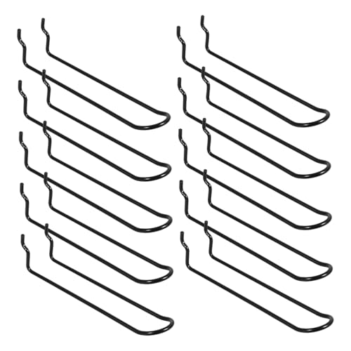 DOITOOL Pegboard Plier Holders Double Loop Pegboard Hooks Stainless Steel Hooks for Organizing Tools Easy Install