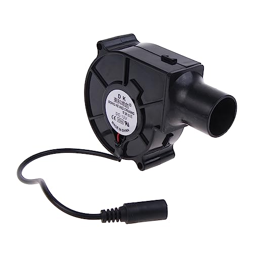 Mllepjdh Sopladores de aire eléctricos para cocinar de 12 V 7530, ventilador de barbacoa con 2,7 cm de diámetro, ventilador de cocina de aire, herramientas de aire