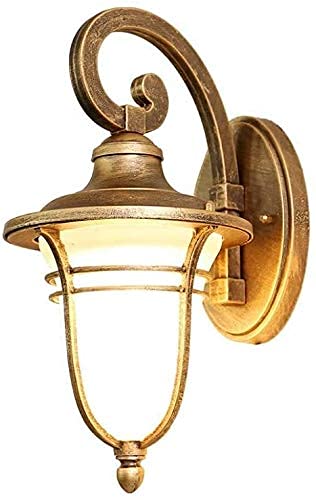 Lampadaires E27 exterieurs style victorien anti rouille pour eclairage de jardin