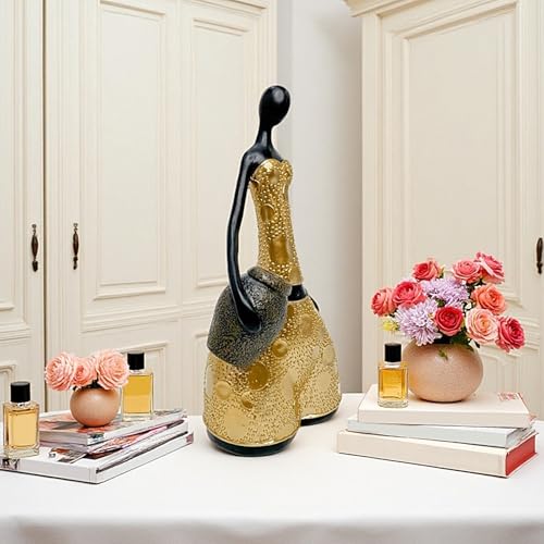 Décor abstrait moderne forme féminine pour table salon et bureau
