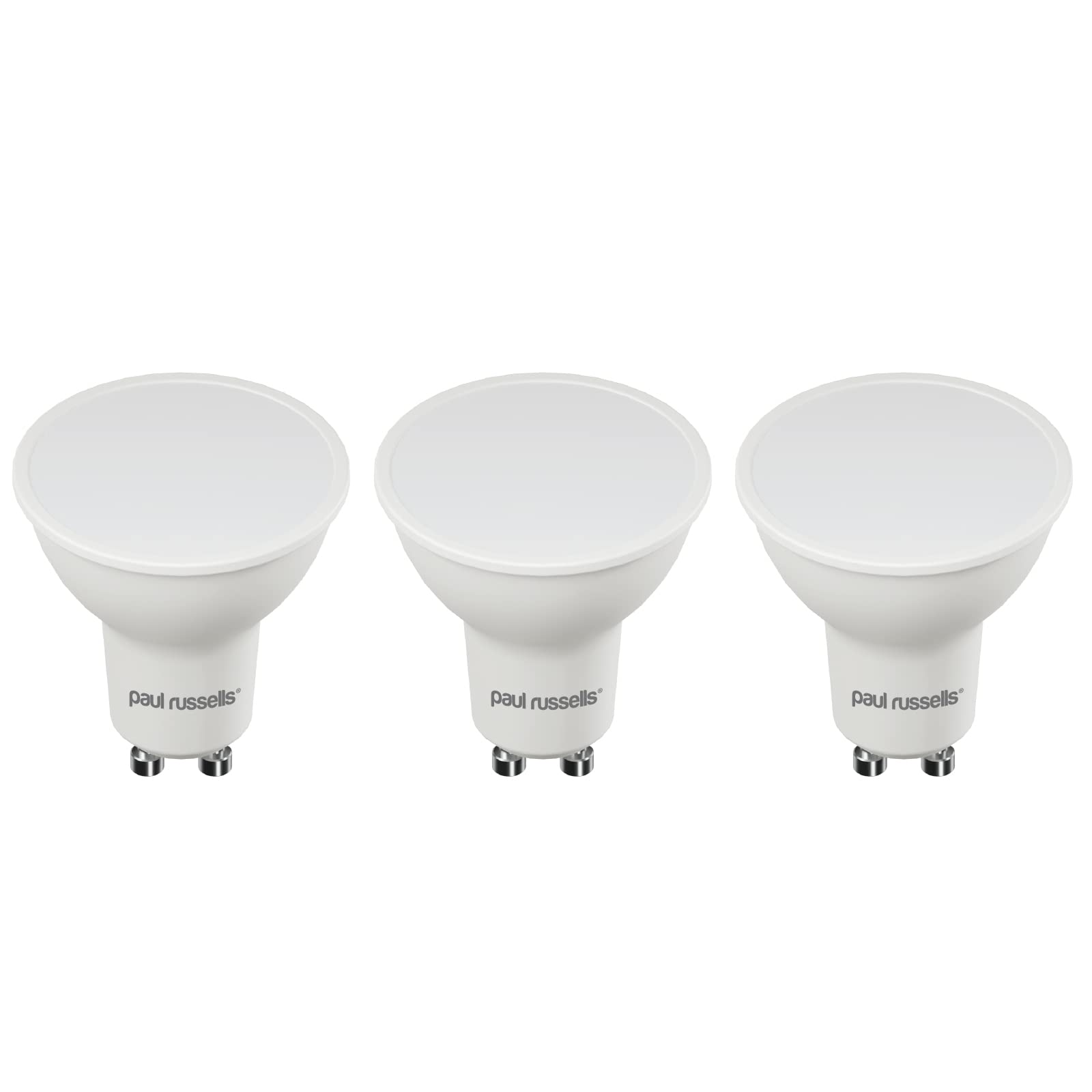 paul russells GU10 LED Bulbs 4.9W 400 Lumens Cool White 4000K Non Dimmable LED Spotlight Bulbs for Ceiling Light, LED Ceiling Lighting, GU10 Bulbs for Spot Lights Ceiling